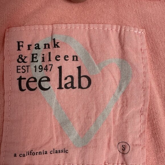 Frank & Eileen Shirt Womens Small Tee Lab Base Layer Tank Cotton Made‎ in USA - Picture 2 of 9